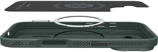 Spigen Optik Armor Заден Калъф Силикон Зелен (iPhone 17)