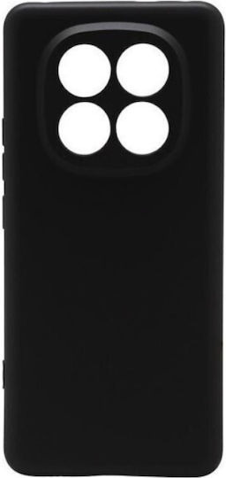 Matt Silicone Black Back Cover (Redmi Note 15)