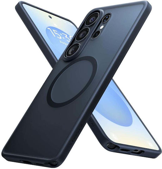 Torras Guardian-mag Silicone Black Back Cover (Galaxy S26 Ultra)