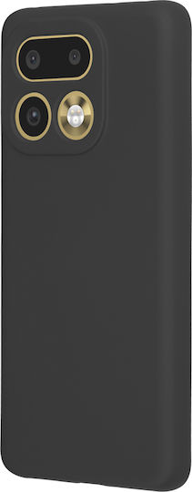 Techsuit Softflex Rückseite Umschlag aus Silikon Schwarz (Realme 16 Pro+)