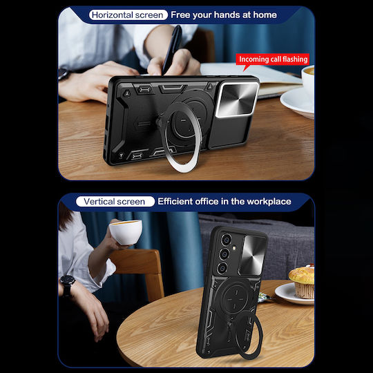 Techsuit Back Cover Silicon Negru (Honor 400)