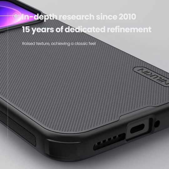 Nillkin Super Shield Rückseite Umschlag Silikon / Kunststoff Schwarz (Xiaomi 17 Pro)