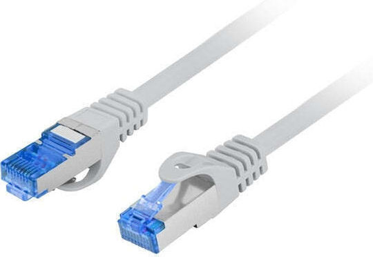 Lanberg S/FTP Cat.6a (Gigabit) Καλώδιο Δικτύου Ethernet 20m Γκρι