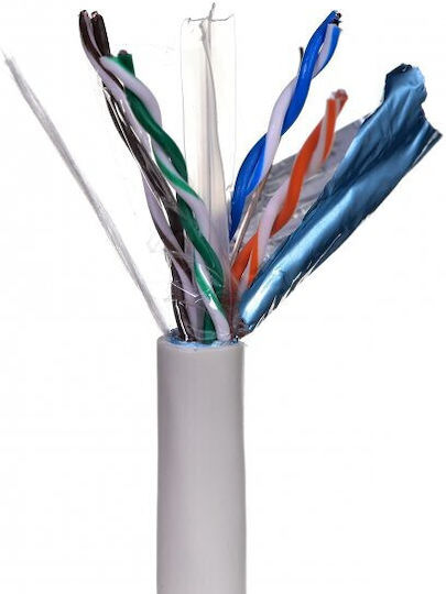 Cablexpert U/FTP (STP) Cat.6e High Speed Ethernet Network Cable Without Terminals 100m Gray