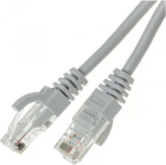 Jager U/UTP Cat.5e (Gigabit) Καλώδιο Δικτύου Ethernet 30m Γκρι