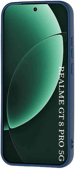 Techsuit Softflex Silicone Back Cover Navy Blue Realme GT 8 Pro