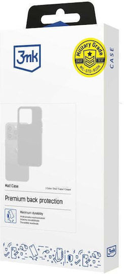 3MK Matt Back Cover Silicone 1.2mm Black (Samsung Galaxy M35 5G)
