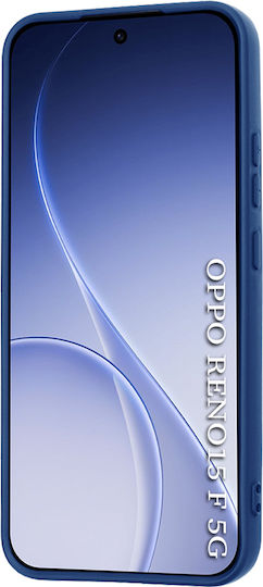 Techsuit Softflex Silicone Back Cover Navy Blue for Oppo Reno15 F