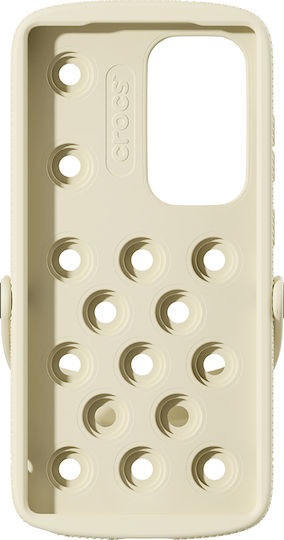 Samsung Crocs Cream Back Cover Πλαστικό Μπεζ (Galaxy S25 Ultra)