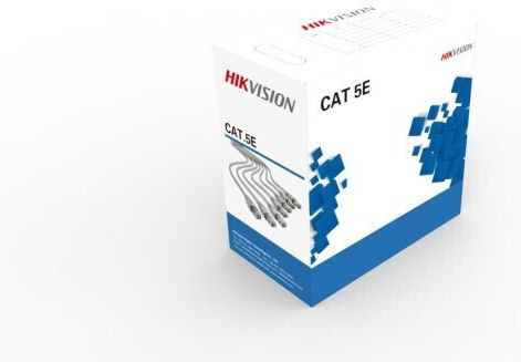 Hikvision U/UTP Cat.5e Netzwerkkabel Ethernet Ohne Netzwerkkabel 1m Grau