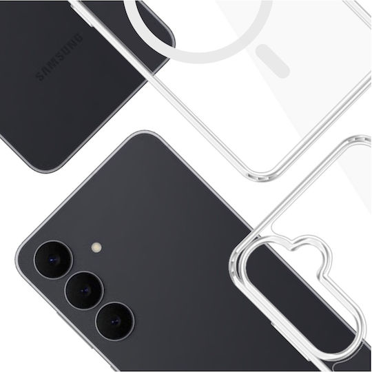 3MK Magcase Umschlag Rückseite Kunststoff 1.5mm Transparent (Galaxy S26 FE)