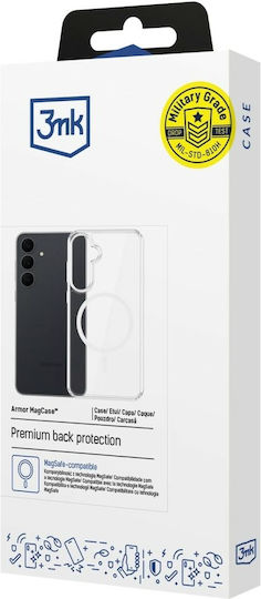 3MK Magcase Umschlag Rückseite Kunststoff 1.5mm Transparent (Galaxy S26 FE)