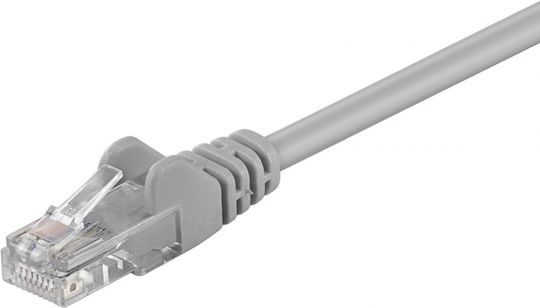 Goobay U/UTP Cat.5e (Gigabit) Мрежов Кабел Ethernet 7.50м Сив