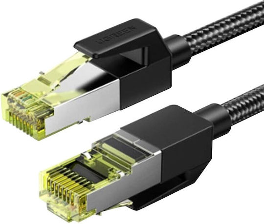 Ugreen F/FTP Kat.7 Ethernet-Netzwerkkabel 0.5m Schwarz 1Stück