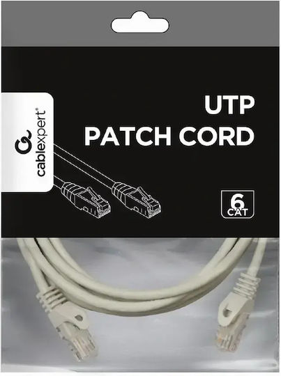 Cablexpert U/UTP Cat.6 Ethernet Netzwerkkabel 3m Grau