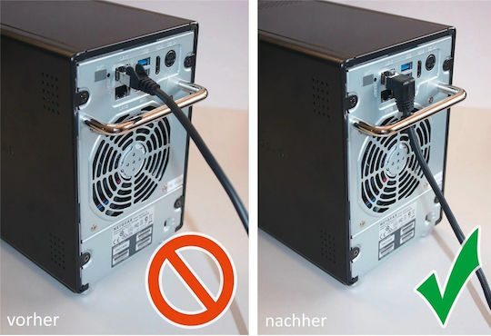 Goobay U/UTP Cat.6 (Gigabit) Καλώδιο Δικτύου Ethernet 2m Μαύρο