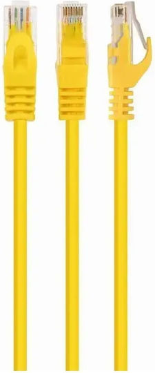 Cablexpert U/UTP Cat.6 (Gigabit) Καλώδιο Δικτύου Ethernet 0.5m Κίτρινο