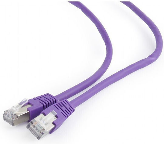 Cablexpert F/FTP Cat.6 Ethernet Netzwerkkabel 5m Lila