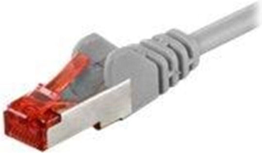 Goobay S/FTP Cat.6 (Gigabit) Network Cable Ethernet 0.5m Gray