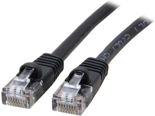 Spacer U/UTP Cat.5e Ethernet Network Cable 3m Black