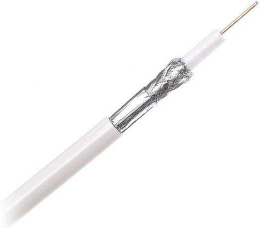 Cabletech U/UTP Мрежов Кабел Ethernet 100м Бял