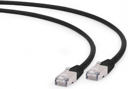 Cablexpert S/FTP Cat.6a (Gigabit) Network Cable Ethernet 0.25m Black
