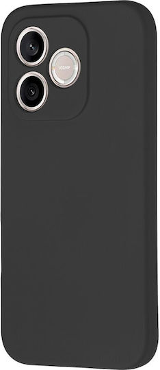 Techsuit Softflex Silikon Umschlag Rückseite Schwarz (Motorola Edge 70 Fusion 5G)
