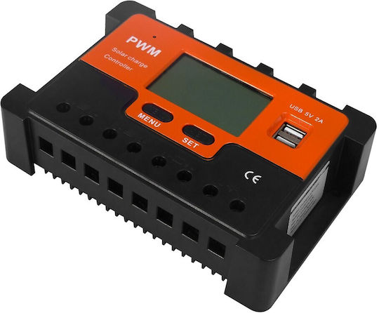 Andowl Ρυθμιστής Φόρτισης PWM 12V 40A