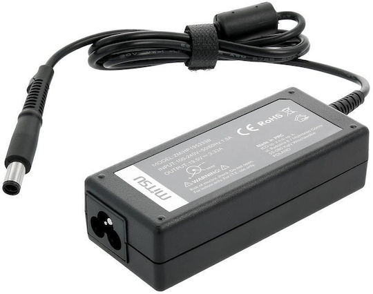 Mitsu Φορτιστής Laptop 65W 19.5V 3.33A για HP