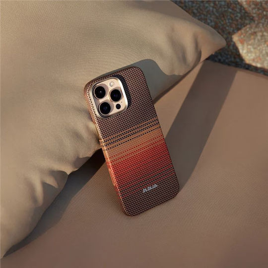 Pitaka Ultra-slim Pitatap Case Compatible Iphone 16 Pro Sunset