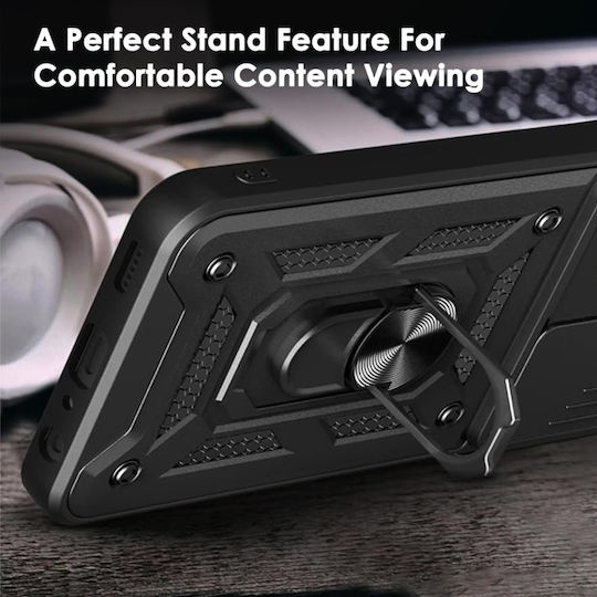 Back Cover Negru (Oppo Reno14 Pro, SKYDDAR INNOVATION)