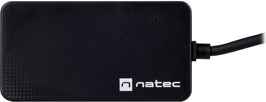 Natec Moth Hub 4 Ports USB 3.0 with USB-A Connection