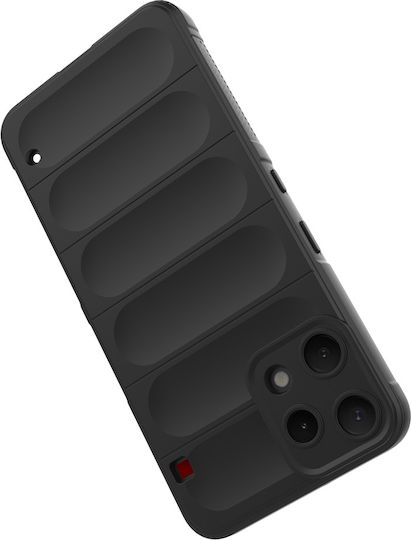Techsuit Magic Umschlag Rückseite Silikon Schwarz (Nichts Phone (3a) Lite)