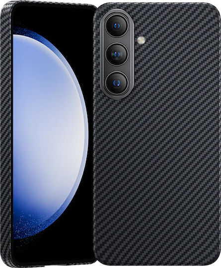 Benks Umschlag Rückseite Aramid Fiber Schwarz (Galaxy S24)