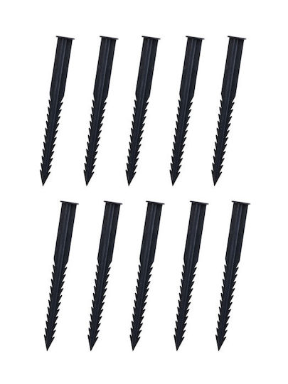 Gardin Garden Fencing Material Plastic 23.5cm 10 Pieces