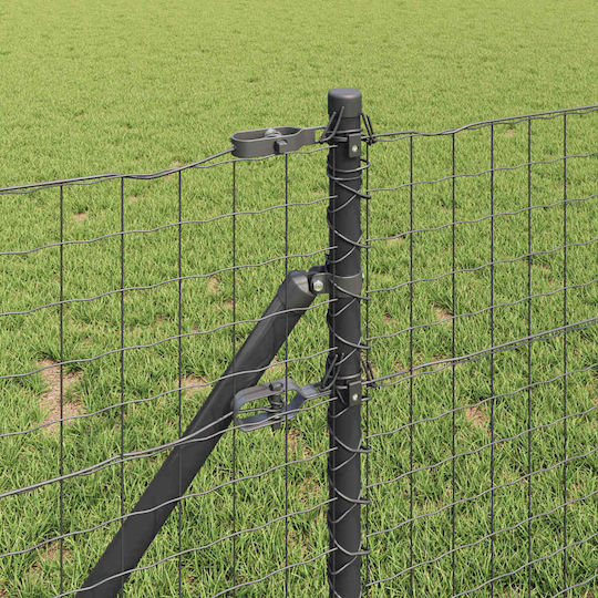 vidaXL Garden Fencing Material 7pcs Gray