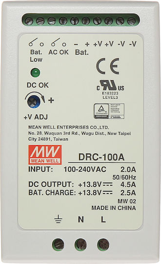 Τροφοδοτικό Συστημάτων CCTV DRC-100A