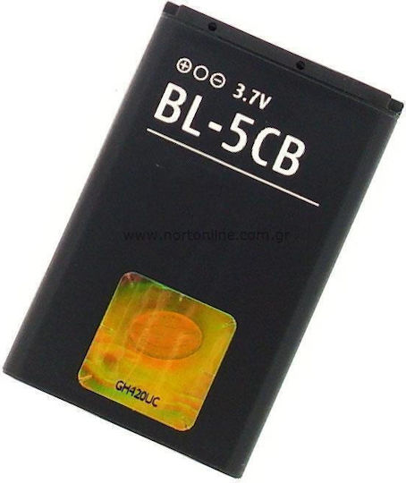 Nokia Bl-5ca Baterie de înlocuire compatibilă 800mAh pentru 1616, 1800, C1-02, 101, X2-05