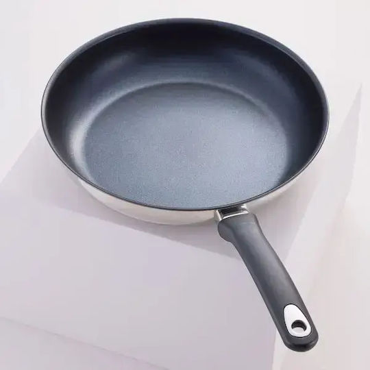 Horwood Set de Vase de Gătit din Oțel Inoxidabil cu Acoperire Antiaderentă 3 Piese
