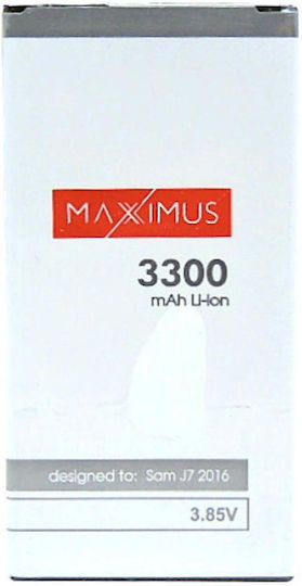 Maxximus Συμβατή Μπαταρία Αντικατάστασης 3300mAh για Galaxy J7 2016SAMSUNG J7 2016