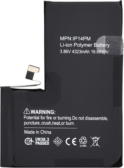 Battery Iphone 14 Pro Max 4323mah Oem 20638 Black