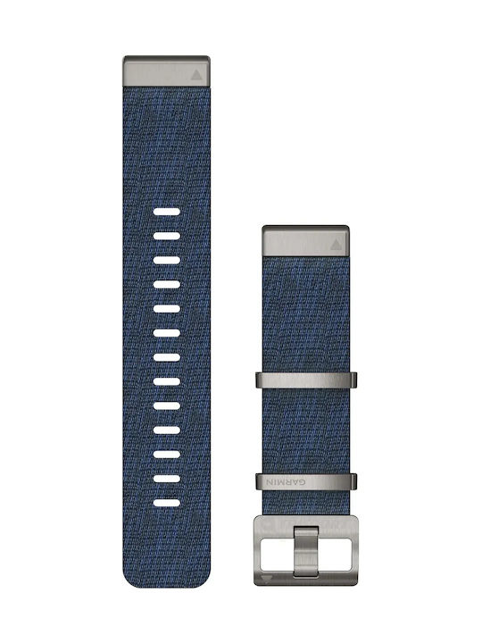 Garmin QuickFit 22 Armband Jacquard-weave Indigo (Fenix 5 / 5 Plus / 6 / 6 Pro / 7 / 7 Pro / 8 (47mm)) Garmin QuickFit 22 Armband Jacquard-weave Indigo (Fenix 5 / 5 Plus / 6 / 6 Pro / 7 / 7 Pro / 8 (47mm))