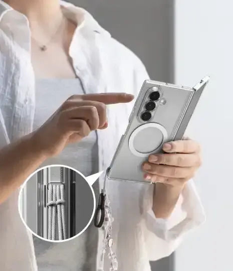 Ringke Rückseitencover aus Silikon Transparent (Galaxy Z Fold8 Ultra)