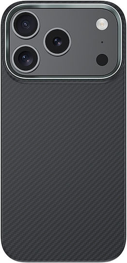 Benks Magnetic Armor Air Kevlar Case Metal Frame 600d 0069 Iphone 17 Pro Black