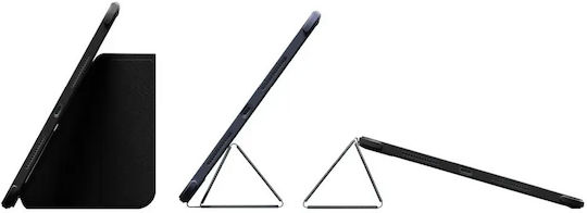 AmazingThing Flip Cover Durabilă Neagră (Ipad 10th/11th/12th)