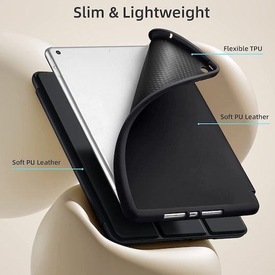 Orso Flip Cover Neagră (iPad Air 2013 9,7" / iPad Air 2)