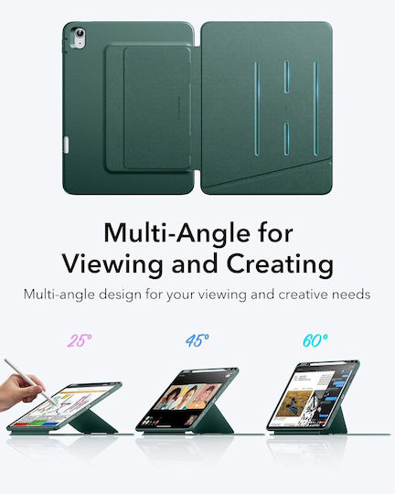 ESR Flip Magnetic Flip Cover Greeη (iPad Air 13) 4894240179129