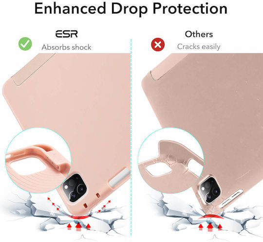 ESR Rebound Flip Cover Rose Gold (iPad Pro 2022 12.9'' / iPad Pro 2021 12.9")