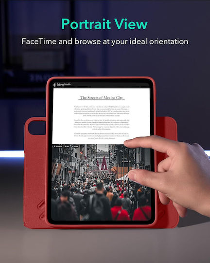 ESR ESR Shift Magnetischer Umschlag Rückseite Dauerhafte Rote (iPad Air 13 2024)