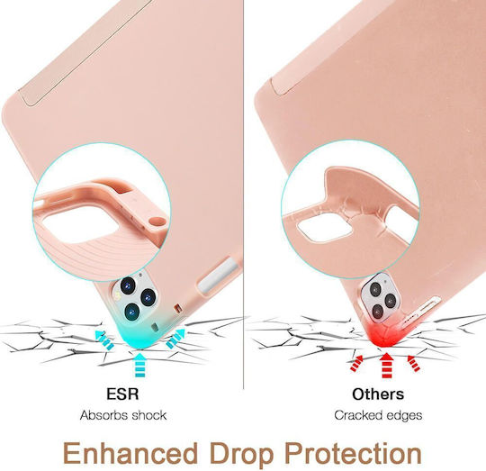 ESR Rebound Pencil Flip Cover Ροζ Χρυσή (iPad Pro 2020 12.9")